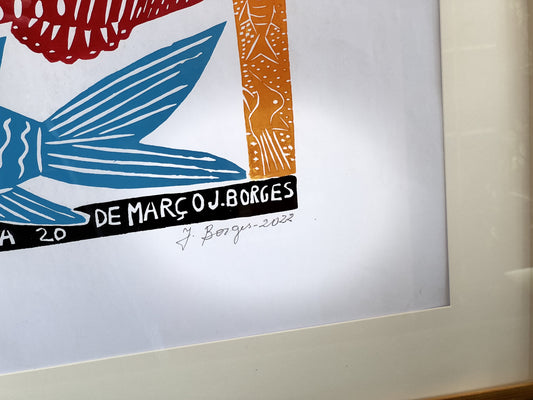 Xilografía J. Borges Pez