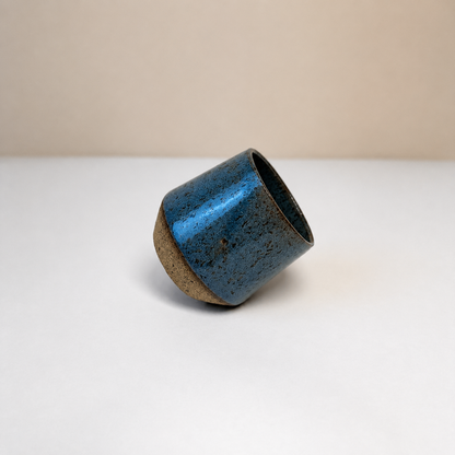 Copo de Cerâmica Azul 110 ml