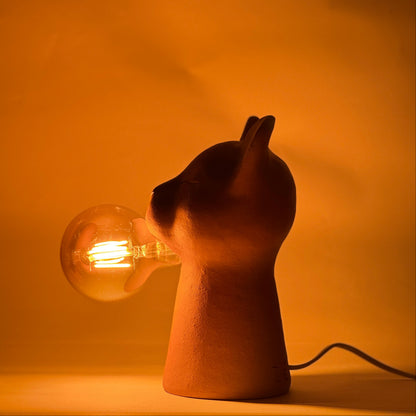Luminária Felino Alongado