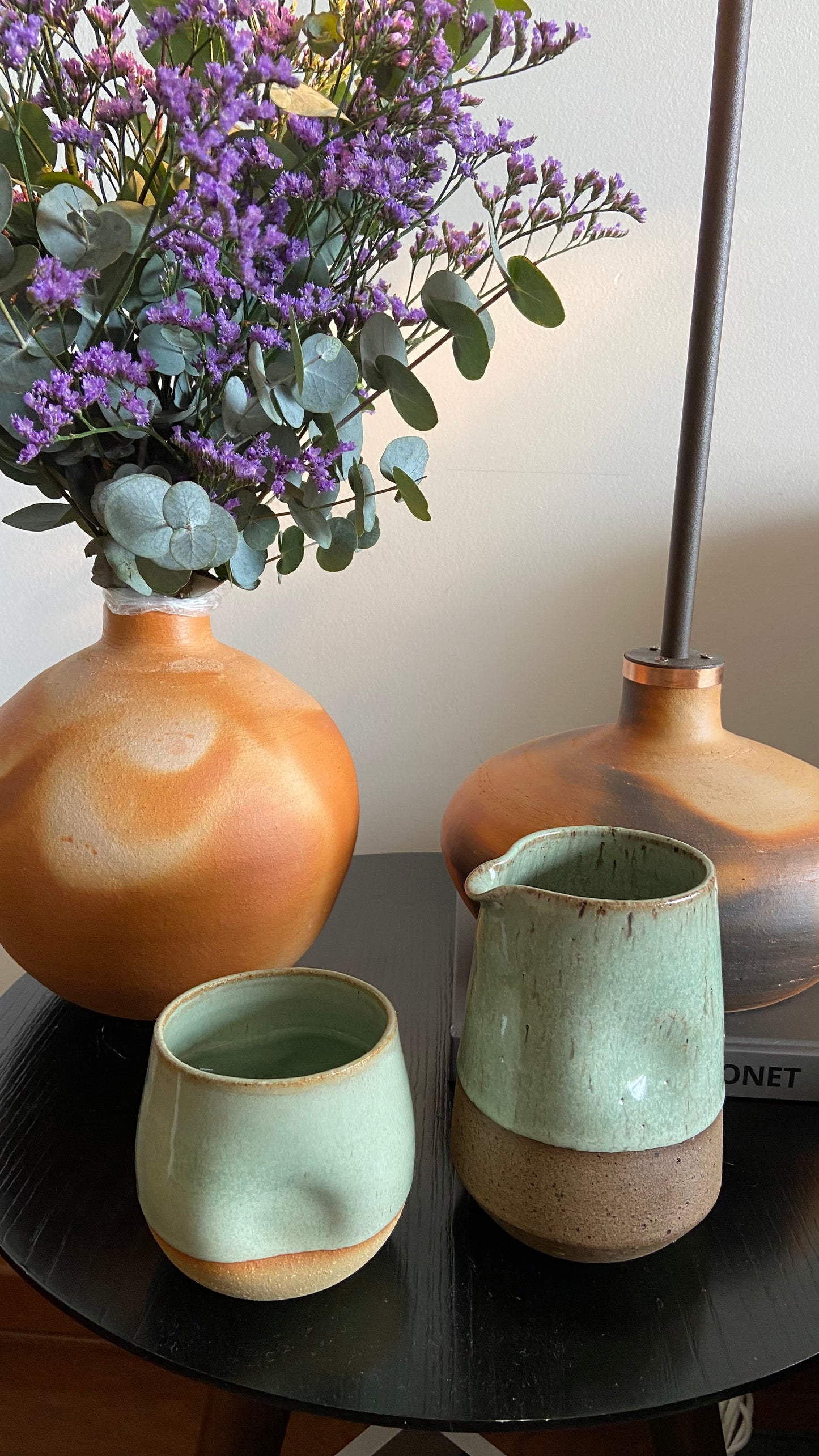 Conjunto Vaso Botija