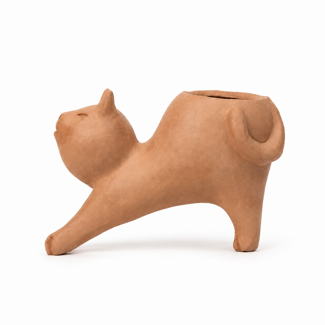 "Sloth" Feline Vase