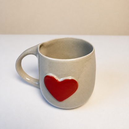 Caneca Grande Coração 350 ml
