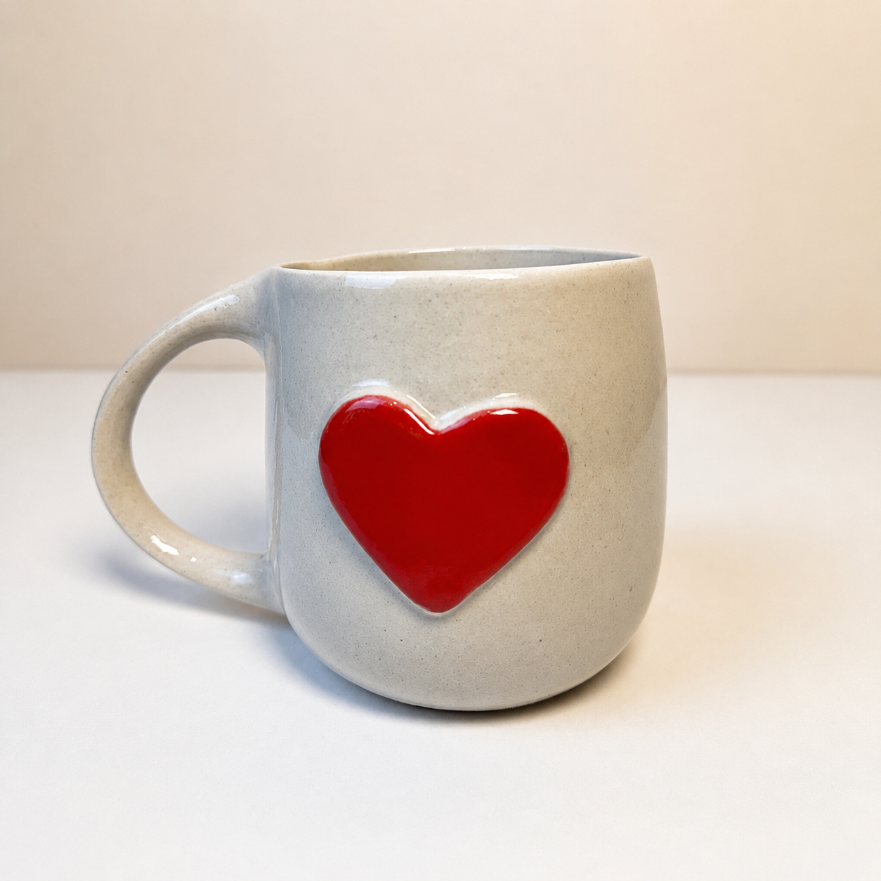 Caneca Grande Coração 350 ml