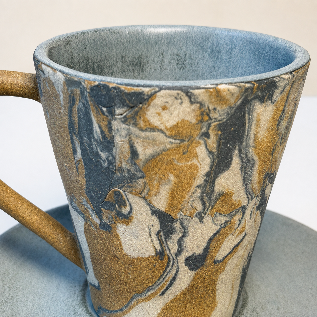Caneca com Pires Nerikomi 250 ml