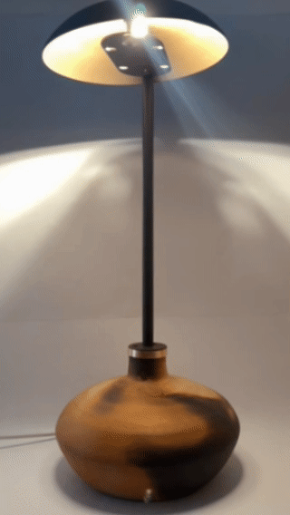 Luminária Abajur Chapéu